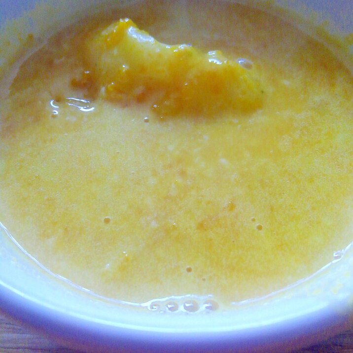 かぼちゃの甘酒豆乳しるこ